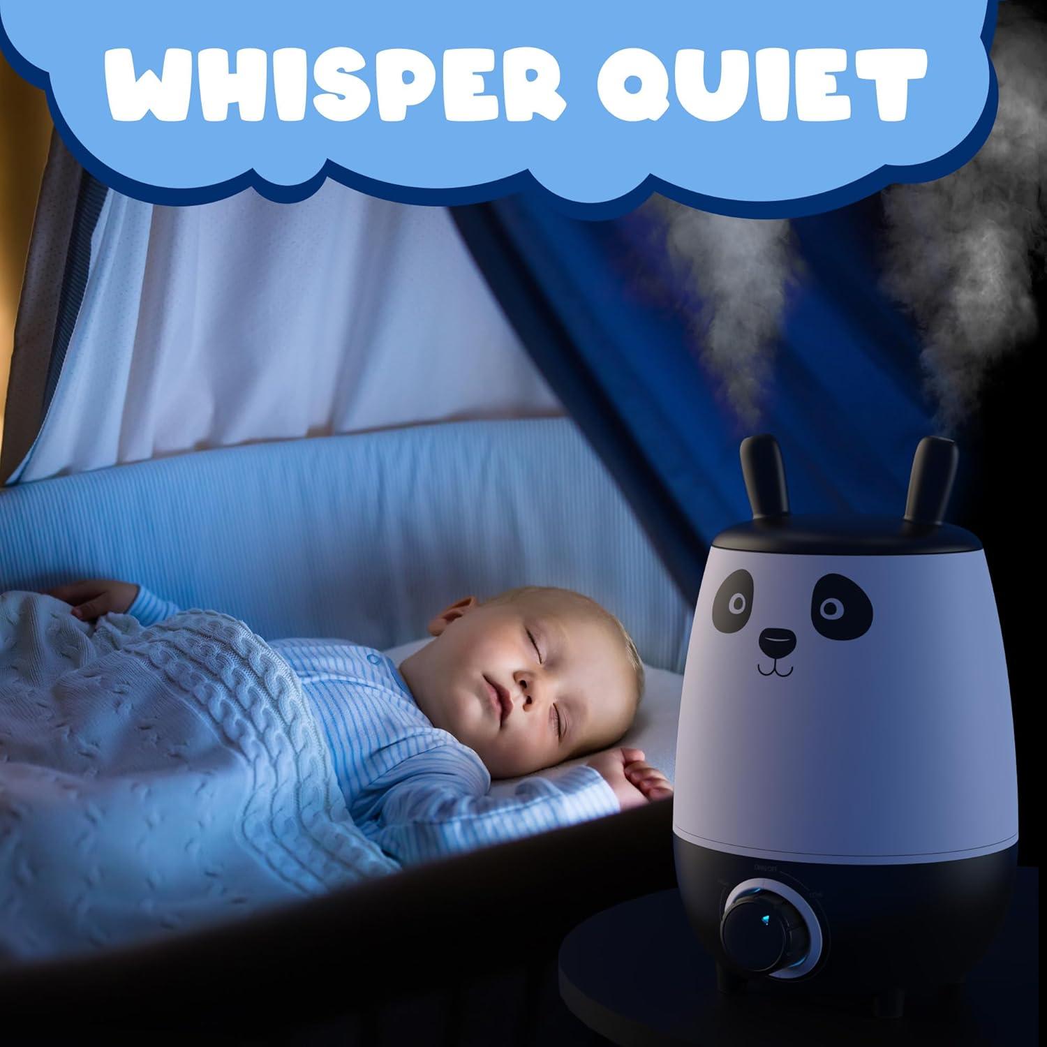 imageEverlasting Comfort Cool Mist Humidifiers for Bedroom 6L  Humidifier Large Room NoFilter Quiet Air Humidifier for Plants Allergies Dry Skin Congestion 50 Hr Run TimeWhite