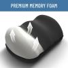 imageEverlasting Comfort Adjustable Cloud Foot Rest for Under Desk at Work with Pressure Point Nodes  Ergonomic Memory Foam Office Foot Stool ampamp Desk Footrest for Gaming ampamp Home OfficeBlack Foot Cloud