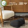 imageEverlasting Comfort Adjustable Cloud Foot Rest for Under Desk at Work with Pressure Point Nodes  Ergonomic Memory Foam Office Foot Stool ampamp Desk Footrest for Gaming ampamp Home OfficeBlack Foot Cloud