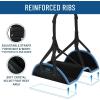 imageEverlasting Comfort Airplane Foot Hammock  Memory Foam Foot Rest for Plane Travel  Portable Foot Rest for Air Travel Desk ampamp Car  Airplane Essentials Foot Hammock for Plane TravelBlack