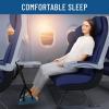 imageEverlasting Comfort Airplane Foot Hammock  Memory Foam Foot Rest for Plane Travel  Portable Foot Rest for Air Travel Desk ampamp Car  Airplane Essentials Foot Hammock for Plane Travel