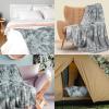 imageEverlasting Comfort Arctic Blue Faux Fur Throw Blanket for Couch  50x65 inches  Minky Fuzzy Furry Fluffy Blankets and Throws for Couch Bed ampamp SofaArctic Blue