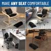 imageEverlasting Comfort Back Cushion with Seat ampamp Foot Support Bundle  Memory Foam Office Chair Cushions for AllDay Comfort  Ideal for Work Car Desk