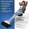 imageEverlasting Comfort Back Cushion with Seat ampamp Foot Support Bundle  Memory Foam Office Chair Cushions for AllDay Comfort  Ideal for Work Car Desk