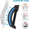 imageEverlasting Comfort Back Stretcher for Lower Lumbar Pain Relief  Adjustable Spine Decompressor Lumbar Support with 88 Acupressure Nodes and Memory Foam Pad  Back Cracker