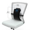 imageEverlasting Comfort Back Stretcher for Lower Lumbar Pain Relief  Adjustable Spine Decompressor Lumbar Support with 88 Acupressure Nodes and Memory Foam Pad  Back Cracker