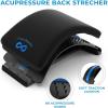 imageEverlasting Comfort Back Stretcher for Lower Lumbar Pain Relief  Adjustable Spine Decompressor Lumbar Support with 88 Acupressure Nodes and Memory Foam Pad  Back Cracker
