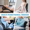imageEverlasting Comfort Back Stretcher for Lower Lumbar Pain Relief  Adjustable Spine Decompressor Lumbar Support with 88 Acupressure Nodes and Memory Foam Pad  Back Cracker