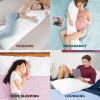 imageEverlasting Comfort Body Pillow  Full Long Pillow with Cooling Pillowcase 20quotx54quot  Adjustable Firm Cuddle Pillow for Side Back and Stomach Sleepers  Memory Foam for Adults