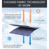 imageEverlasting Comfort Cooling Blanket for Hot Sleepers  60quotx80quot  DualSided Cold Blanket for Sleeping in Summer  Lightweight for Sleeping ampamp Night SweatsC Blue
