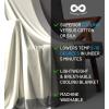 imageEverlasting Comfort Cooling Blanket for Hot Sleepers  60quotx80quot  DualSided Cold Blanket for Sleeping in Summer  Lightweight for Sleeping ampamp Night SweatsB White