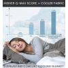 imageEverlasting Comfort Cooling Blanket for Hot Sleepers  60quotx80quot  DualSided Cold Blanket for Sleeping in Summer  Lightweight for Sleeping ampamp Night SweatsA Gray