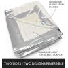 imageEverlasting Comfort Cooling Blanket for Hot Sleepers  60quotx80quot  DualSided Cold Blanket for Sleeping in Summer  Lightweight for Sleeping ampamp Night SweatsB White