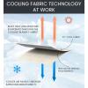 imageEverlasting Comfort Cooling Blanket for Hot Sleepers  60quotx80quot  DualSided Cold Blanket for Sleeping in Summer  Lightweight for Sleeping ampamp Night SweatsB White