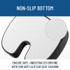 imageEverlasting Comfort Doctor Recommended Memory Foam Seat Cushion for Office Chairs ampamp Car Seat  Ergonomic Office Desk Accessories for Tailbone Pain Relief Sciatica ampamp Back SupportBlack Cooling