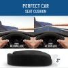 imageEverlasting Comfort Doctor Recommended Memory Foam Seat Cushion for Office Chairs ampamp Car Seat  Ergonomic Office Desk Accessories for Tailbone Pain Relief Sciatica ampamp Back SupportBlack Executive