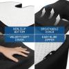 imageEverlasting Comfort Doctor Recommended Memory Foam Seat Cushion for Office Chairs ampamp Car Seat  Ergonomic Office Desk Accessories for Tailbone Pain Relief Sciatica ampamp Back SupportBlack Executive