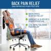 imageEverlasting Comfort Doctor Recommended Memory Foam Seat Cushion for Office Chairs ampamp Car Seat  Ergonomic Office Desk Accessories for Tailbone Pain Relief Sciatica ampamp Back Support