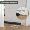 imageEverlasting Comfort Door Draft Stopper for Bottom of Door  Quick Install Soundproofing 2quot Thick Foam Door Sweep for bottom of door Blocks Cold Air ampamp Noise Fits 30quot36quot W Under Door Draft Stopper