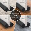 imageEverlasting Comfort Door Draft Stopper for Bottom of Door  Quick Install Soundproofing 2quot Thick Foam Door Sweep for bottom of door Blocks Cold Air ampamp Noise Fits 30quot36quot W Under Door Draft Stopper