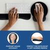imageEverlasting Comfort Ergonomic Mouse Pad and Keyboard Wrist Rest for Computer Keyboard  Memory Foam Mouse Pad Set with Wrist Support for Comfort Extended Typing Sessions