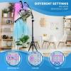 imageEverlasting Comfort Grow Lights for Indoor Plants Full Spectrum  Plant Lights for Indoor Growing 4 Lamps 318 Hour Timer Adjustable 62quot Tripod LED Grow Lights Plant Light for Seed Starting