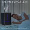 imageEverlasting Comfort Humidifiers for Bedroom 4L  Quiet Cool Mist Small Humidifier for Large Room with Oil Diffuser 40Hour Runtime Easy to Clean Auto ShutOff Ideal for Baby Nursery ampamp PlantsBlack