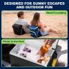 imageEverlasting Comfort Insulated Cooler Backpack  Leakproof ampamp Spacious Backpack Cooler for Beach Picnic Camping  Keeps Food ampamp Drinks Cold Easy to CarryBlack