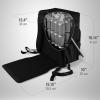 imageEverlasting Comfort Insulated Cooler Backpack  Leakproof ampamp Spacious Backpack Cooler for Beach Picnic Camping  Keeps Food ampamp Drinks Cold Easy to CarryBlack