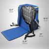imageEverlasting Comfort Insulated Cooler Backpack  Leakproof ampamp Spacious Backpack Cooler for Beach Picnic Camping  Keeps Food ampamp Drinks Cold Easy to CarryBlue  Green