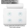 imageEverlasting Comfort Luxury Bath Pillows for Tub with Head and Neck Support  NonSlip Bathtub Pillow with Suction Cups QuickDrying Mesh ampamp Drying Hook  Bathtub Accessories for Women  WhiteWhite