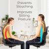imageEverlasting Comfort Memory Foam Car Seat Cushion  Tailbone Pain Relief Driving Seat Cushion for Short People  Office Wheelchair Gaming Chair Travel  NonSlip Washable Cover