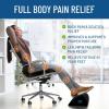 imageEverlasting Comfort Seat Cushion Lumbar Cushion Foot Rest  Perfect for Desk Office Gaming Chairs  NonSlip  All Day Comfort  Enhance Posture ampamp Relieve Back Pain