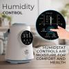 imageEverlasting Comfort Top Fill Humidifier for Bedroom Upgraded 25L Easy to Clean Quiet Ultrasonic Humidifier with Timer Cool Mist Air Moisturizer for Large Room Home Soothing Hydration for Adults