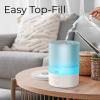 imageEverlasting Comfort Top Fill Humidifiers for Bedroom 25L  Leakproof Essential Oil Diffuser Lights Timer Quiet Ultrasonic Cool Mist Humidifier Easy to Fill ampamp Clean Auto ShutOff AromatherapyWhite