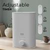 imageEverlasting Comfort Top Fill Humidifiers for Bedroom 6L High Mist Output  60HR Runtime Easy to Use ampamp Clean Ultrasonic Humidifier Large Room Humidifiers for Home Baby Plants Congestion IndoorWhite
