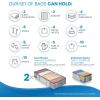 imageEverlasting Comfort Under Bed Clothes Storage Bags  Store 45 More with 1725L of Bins Space  Collapse ampamp Fold Underbed Storage Organiser for Clothes Shoes Bedding