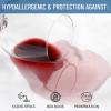 imageEverlasting Comfort Waterproof Pillow Protector Standard Pack of 2  Zippered Hypoallergenic Dust Mite ampamp Bed Bug Proof Allergy Pillow CoversStandard
