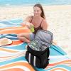 imageInsulated Backpack Cooler  54 Cans 24 Hour Cooling Wider Straps Lightweight Leak Proof Liner Portable Cooler Backpack Bag for Men Women Beach Picnic Travel Lunch Camping  Everlasting ComfortBlack