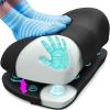 imageEverlasting Comfort Adjustable Cloud Foot Rest for Under Desk at Work with Pressure Point Nodes  Ergonomic Memory Foam Office Foot Stool ampamp Desk Footrest for Gaming ampamp Home OfficeBlack Foot Cloud
