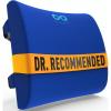 imageEverlasting Comfort Lumbar Support Pillow for Office Chair  Memory Foam Back Cushion for Chair Car Couch  Lumbar Pillow Promotes Better Posture Back Pain Relief  Ideal for Gaming and Desk ChairsBlue Limited Edition