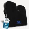 imageEverlasting Comfort Memory Foam Car Seat Cushion for Long Driving  Back Pain Sciatica Tailbone Pain Relief  Adult Booster Wedge Seat Cushions for Car Truck Seats  NonSlip Washable Cover