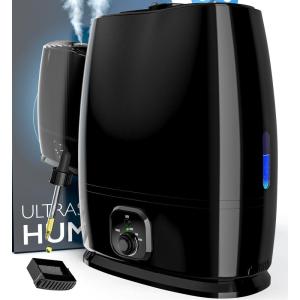 imageEverlasting Comfort Cool Mist Humidifiers for Bedroom 6L  Humidifier Large Room NoFilter Quiet Air Humidifier for Plants Allergies Dry Skin Congestion 50 Hr Run Time