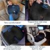 imageEverlasting Comfort Memory Foam Car Seat Cushion  Tailbone Pain Relief Driving Seat Cushion for Short People  Office Wheelchair Gaming Chair Travel  NonSlip Washable Cover